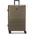  Hanoi 4 roulettes Trolley L 78 cm avec soufflet d'extension Modéle khaki