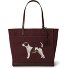  Cameryn Sac de shopper Cuir véritable 45.5 cm Modéle dark garnet chestnut brown