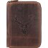  Vintage Étui pour cartes d'identité Cuir 16 cm Modéle brown