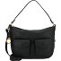  Jolie Sac à bandoulière Cuir véritable 27 cm Modéle black