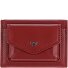  Polo Porte-monnaie Protection RFID Cuir véritable 10 cm Modéle rot