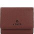  Ivy Porte-monnaie Protection RFID Cuir véritable 10.5 cm Modéle dark cognac