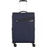  Litebeam 4 roues Valise cabine 66 cm avec soufflet d'extension Modéle midnight blue