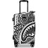  Printed Zipper Shark AI Journey to the Mind 4 roulettes Trolley de cabine 55 cm Modéle mehrfarbig
