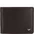  Polo Porte-monnaie Protection RFID Cuir véritable 11 cm Modéle dunkelbraun