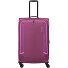  Corsiica 4 roulettes Trolley L 77 cm avec soufflet d'extension Modéle pink