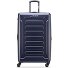  JH004C 4 roulettes Trolley 80 cm avec soufflet d'extension Modéle blue