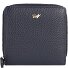 Asti Porte-monnaie Protection RFID Cuir véritable 10 cm Modéle navy