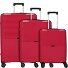  Travel Line 4000 Set de valises à 4 roulettes 3pcs. Modéle pink