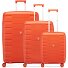  Skyline 2.0 4 roulettes Set de valises 3 pièces avec soufflet d'extension Modéle arancio
