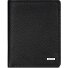  Porte-monnaie Leather Essentials HF en cuir RFID, 9,5 cm, à rabat Modéle black