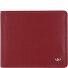  Porte-monnaie Polo RFID cuir 12 cm Modéle rot