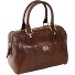  Story Donna Barrel Bag Sac à main en cuir 25 cm Modéle marrone