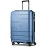  Essentials 11 4 roues Valise cabine 66 cm avec soufflet d'extension Modéle cool blue