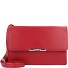  Helena Clutch Porte-monnaie RFID en cuir 17,5 cm Modéle rot