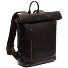 Mazara Sac à dos professionnel Cuir 39 cm Compartiment pour ordinateur portable Modéle brown