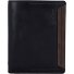  Porte-monnaie Camden en cuir 10 cm Modéle dark brown