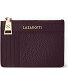  Bologna Leather Porte-clés en cuir 11,5 cm avec poche Air Tag Modéle burgundy