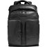  Sac à dos de voyage Zaino RFID en cuir, 44 cm, compartiment pour ordinateur portable Modéle black