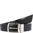  Paris Ceinture Cuir Modéle schwarz | individuell kürzbar