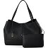  Ameline Sac de shopper Cuir véritable 42 cm Modéle black