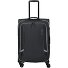 Corsiica 4 roulettes Trolley M 67 cm avec soufflet d'extension Modéle black