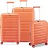  B-Flying Move 4 roulettes Set de valises 3 pièces avec soufflet d'extension Modéle apricot orange