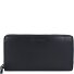  Porte-monnaie Vintage Charly cuir RFID 19 cm Modéle black
