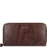  Donna Aurona Porte-monnaie RFID en cuir 19 cm Modéle dunkelbraun
