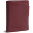  Zadar Porte-monnaie Protection RFID Cuir véritable 7.5 cm Modéle red