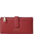 Bologna Leather Porte-monnaie Cuir véritable 20 cm Modéle red