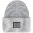  Bonnet tricoté 23 cm Modéle heather light grey