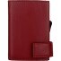  SecWal 2 porte-cartes de crédit Porte-monnaie RFID Cuir 9 cm Modéle rot