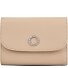  Athena Porte-monnaie Protection RFID Cuir véritable 14 cm Modéle beige