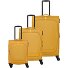  Umbria 4 roulettes Set de valises 3 pièces avec soufflet d'extension Modéle golden glow
