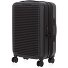  Tank Case 4 roulettes Trolley de cabine S 55 cm avec soufflet d'extension Modéle black