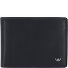  Polo Porte-monnaie Protection RFID Cuir véritable 12.5 cm Modéle schwarz