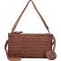  Soft Weaving Michel Sac à bandoulière Cuir 23 cm Modéle charming cognac