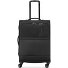  Metropolitan 4 roulettes Trolley 66 cm avec soufflet d'extension Modéle black