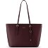  Sac de shopper Bologna en cuir XL, 35 cm Modéle burgundy