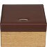  Wood Coffret à bijoux cuir 18 cm Modéle braun
