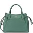  Sapphira Sac à main Cuir véritable 33 cm Modéle deep green