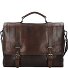  Roma Porte-documents en cuir 39 cm Compartiment pour ordinateur portable Modéle braun