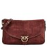  Love Satchel Big Sac à bandoulière Cuir véritable 35 cm Modéle borgogna