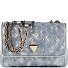  Giully II Sac à bandoulière 23 cm Modéle metallic denim