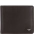  Polo Porte-monnaie Protection RFID Cuir véritable 12 cm Modéle dunkelbraun
