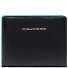  Blue Square Porte-monnaie Protection RFID Cuir 11 cm Modéle black