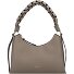  Boheme Sac à bandoulière Cuir véritable 30 cm Modéle warm taupe-rosette