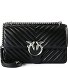  Love One Sac à bandoulière Cuir véritable 26.5 cm Modéle nero silver