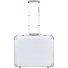  Valise business à 2 roues en Aluminium avec compartiment pour ordinateur portable, 37 cm Modéle silber matt